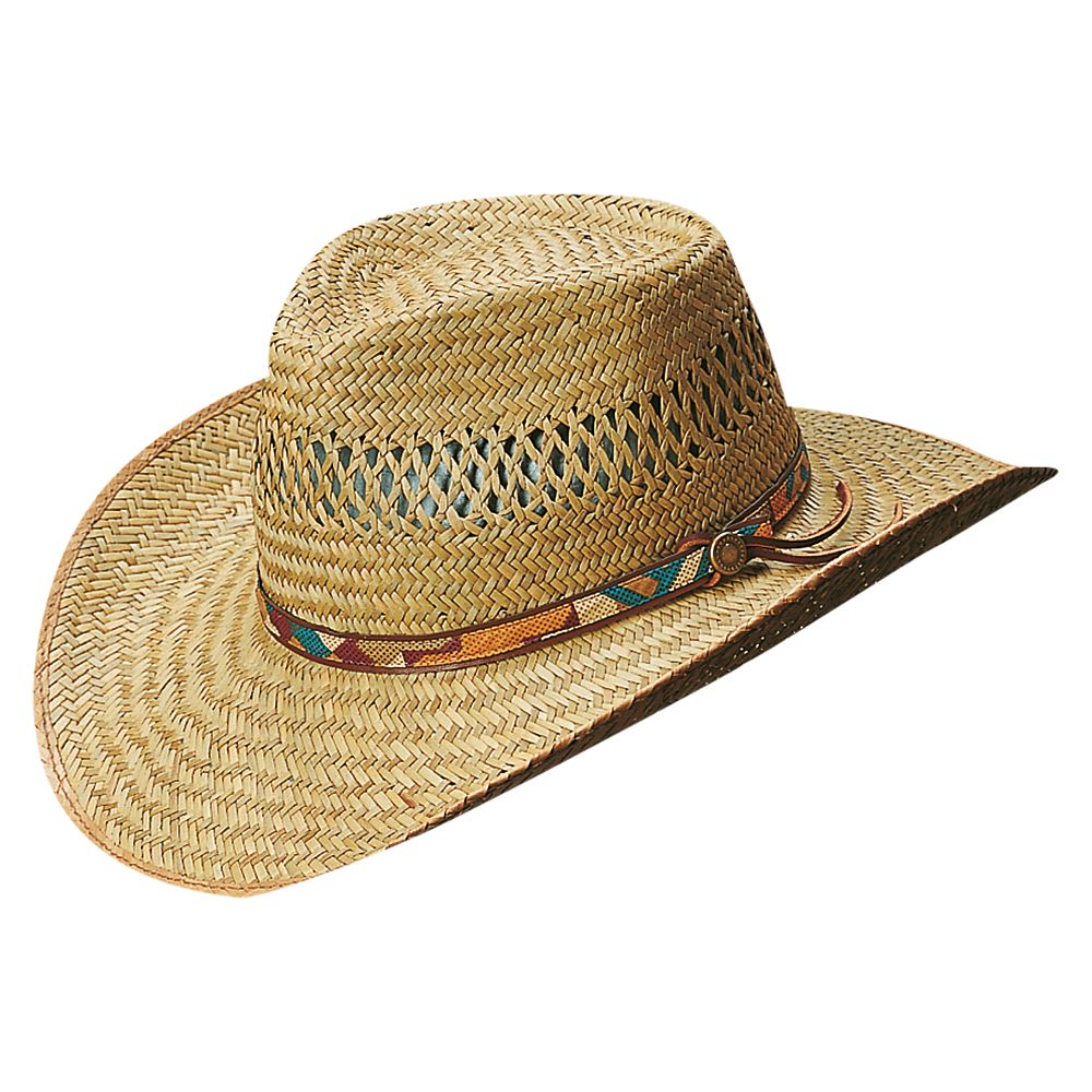 Hat (384-PACK) - Dorfman Drifter Rush Straw in Natural
