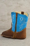 Boot Kids (0416) - Infant Lil' Cowpoke Boots -100% Cowhide Leather