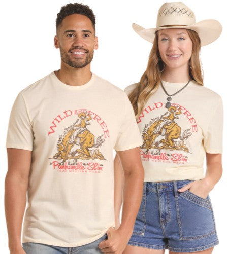 Top Unisex SZN-2026 (PU21T0 9016) Panhandle Slim Short Sleeve T-Shirts-Wild & Free
