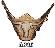 Boot Tips (AC36) - Gold w/ Silver Longhorn NEW!