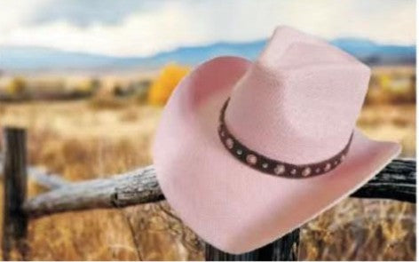 Hat CCL (CB400) Western Straw Hats, with Coloured Beads