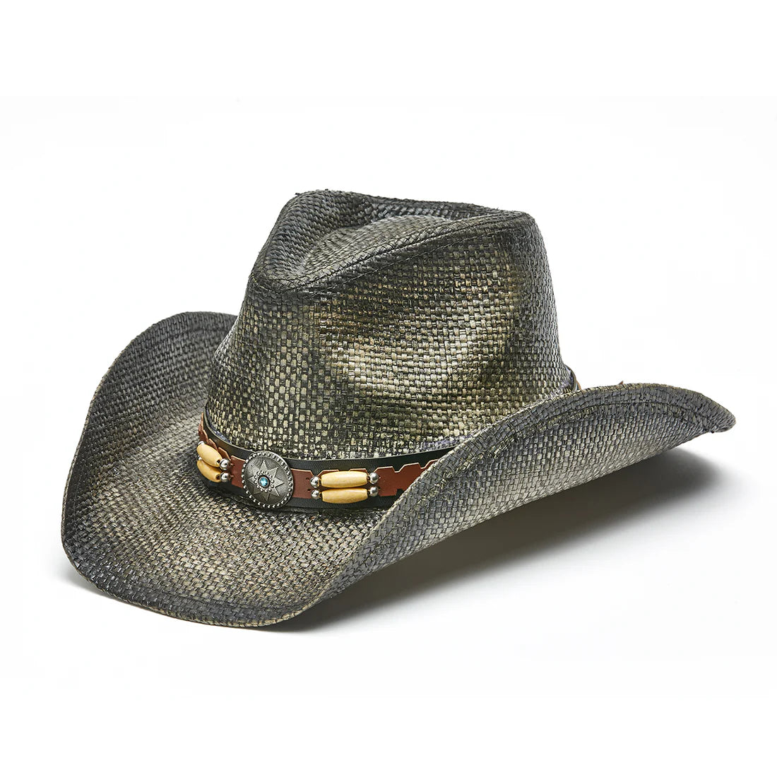 Hat (TX1215) - Toyo Cowboy Hat in Black Stain