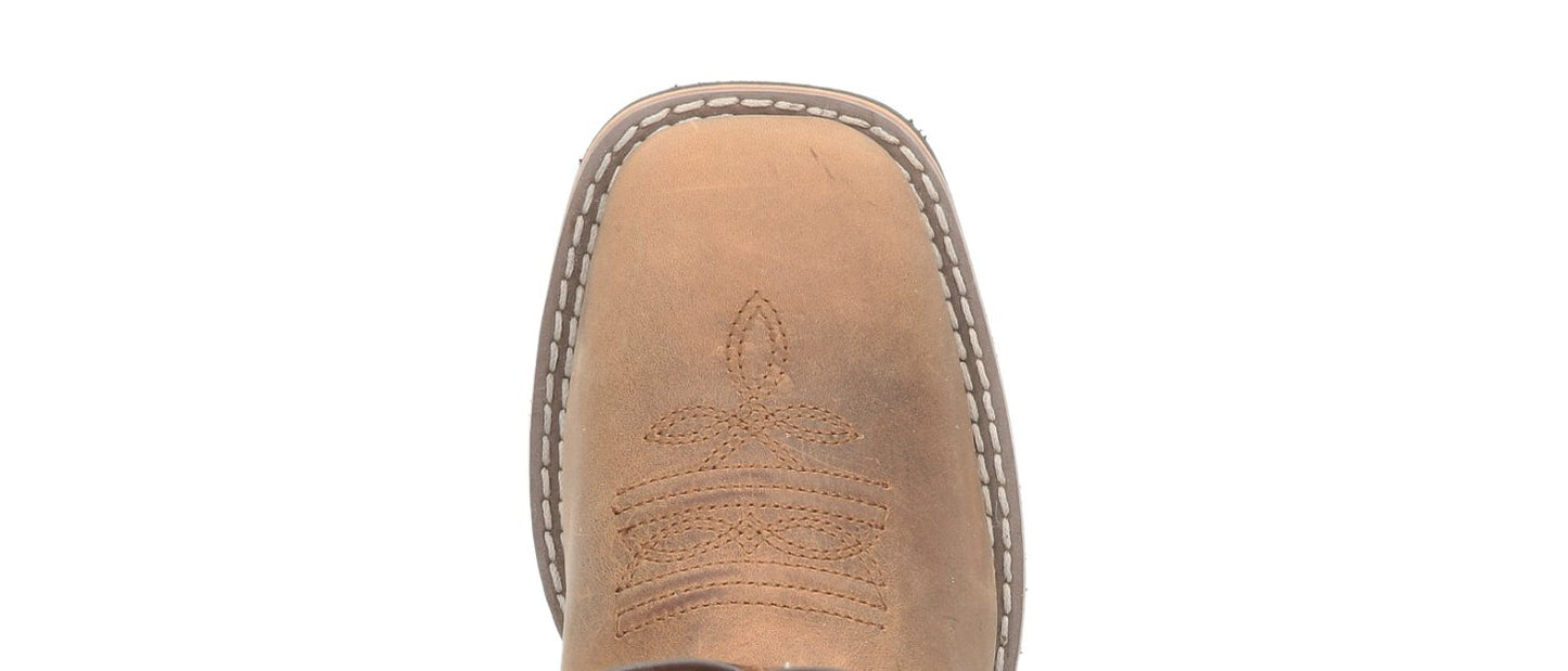 Boot Kids (IMPK3662) - Kids Boulet Rodeo Boots, Brwn Distress