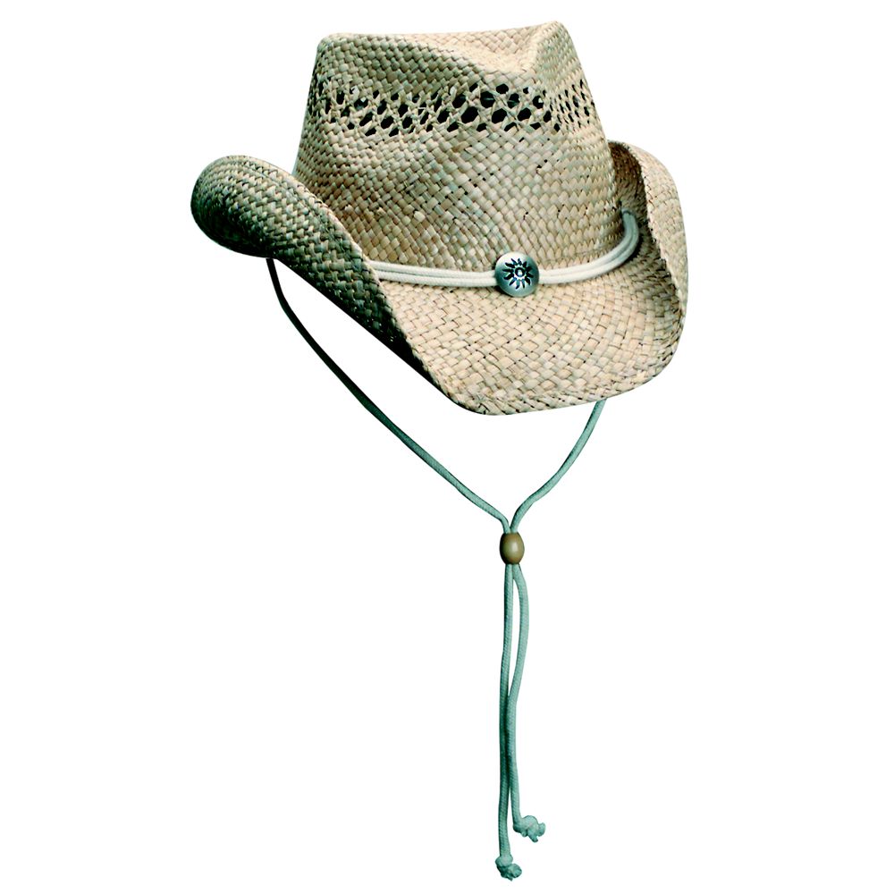 Hat (MS27OS-PACK) - Dorfman Trail Ride Seagrass Straw in Natural