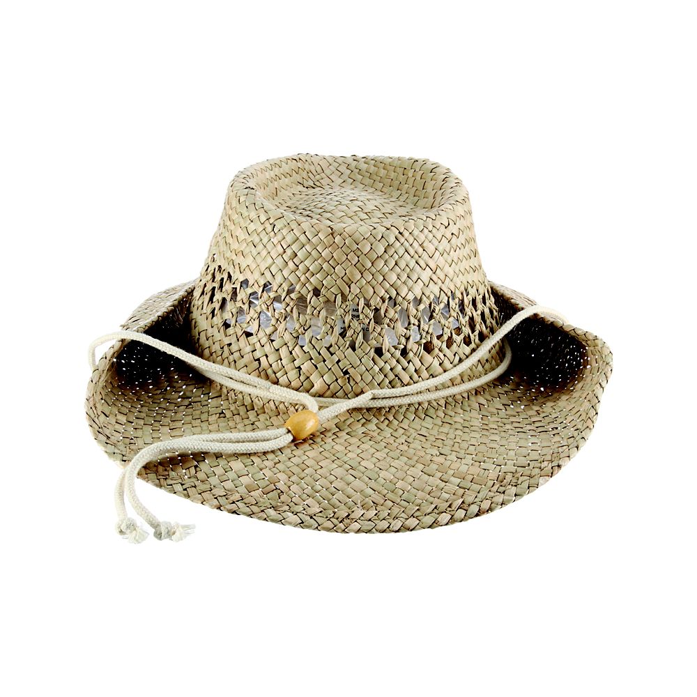 Hat (MS27OS-PACK) - Dorfman Trail Ride Seagrass Straw in Natural