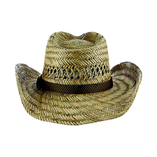 Hat (MS367OS-PACK) - Dorfman Seascape Rush Straw in Natural