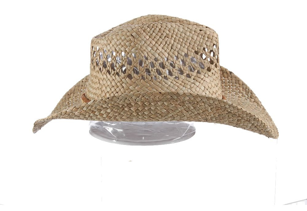 Hat (MS392OS-PACK) - Dorfman Brewer Seagrass Straw in Natural