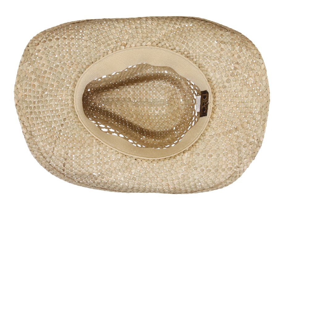 Hat (MS392OS-PACK) - Dorfman Brewer Seagrass Straw in Natural
