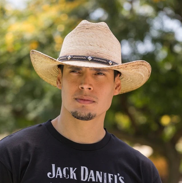 Hat (MX970) - Saddleback Collection Mexican Palm Leaf Western