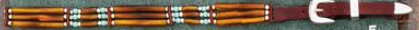 Hatband (HB09W) - 3 Row Bone & Bead
