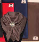 Scarf DISCONTINUED (09026) - 100% Nylon Wild Rag Neck Scarf, Plain