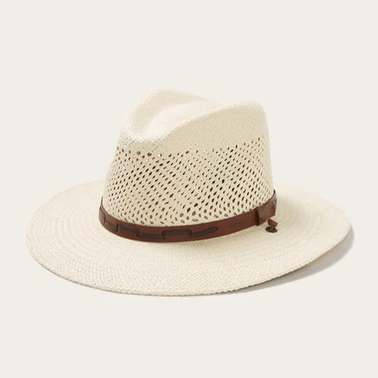 Hat (TSARWY-3830) - Stetson Airway Straw Hat in Natural