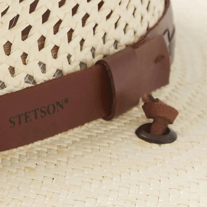 Hat (TSARWY-3830) - Stetson Airway Straw Hat in Natural