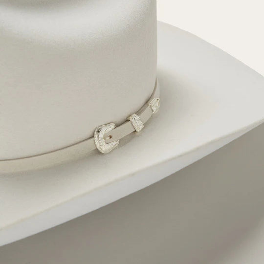 Hat (SWDEAW-7540) - Stetson Deadwood 4X Felt Hat in White