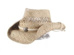 Hat (MS27OS-PACK) - Dorfman Trail Ride Seagrass Straw in Natural
