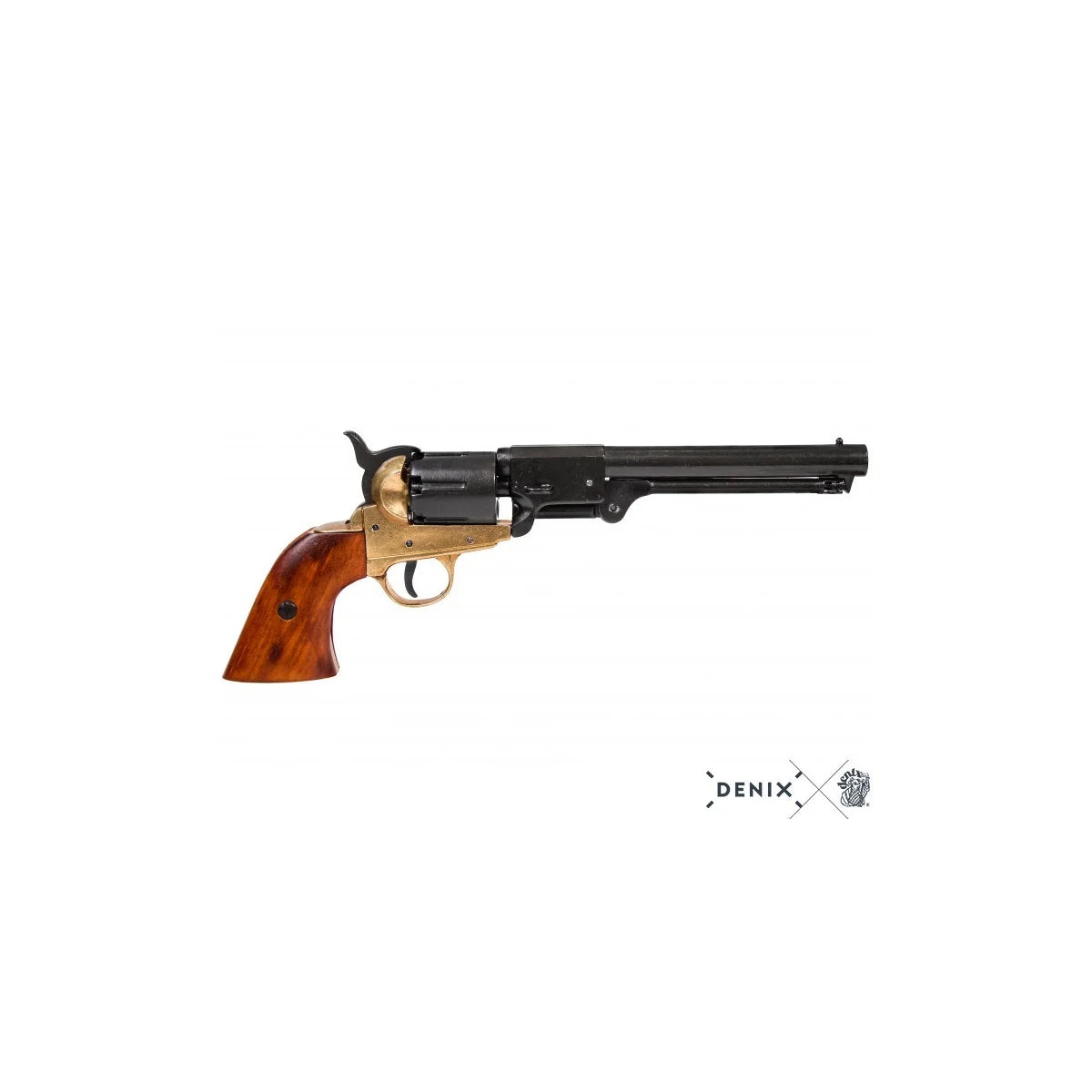 Replica Gun (071083L) - Brass Finish 1860 Griswold & Gunnison Confederate Revolver