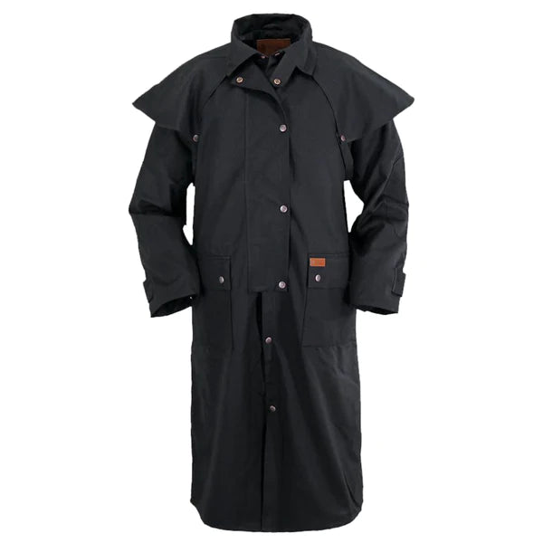 Leather Jacket DC (ML2042) - Oilskin Men's Duster Full Length
