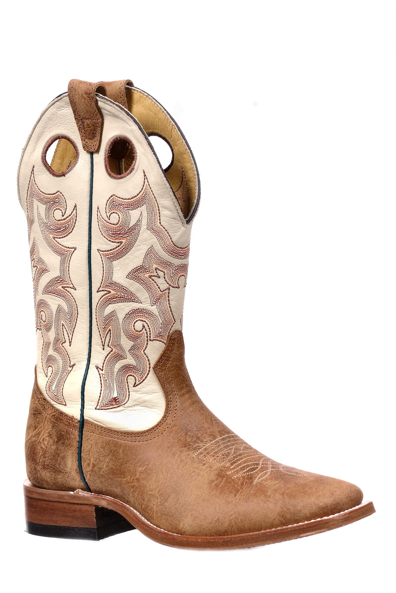 Boot Men's (2911) - Boulet 13' Wide Square Toe in Mojave Caden and Lucious Bone