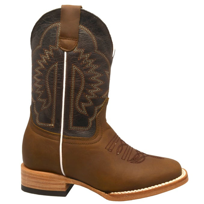 Boot Kids (3103) - Kid's Rodeo Boots - Coffee/Chocolate