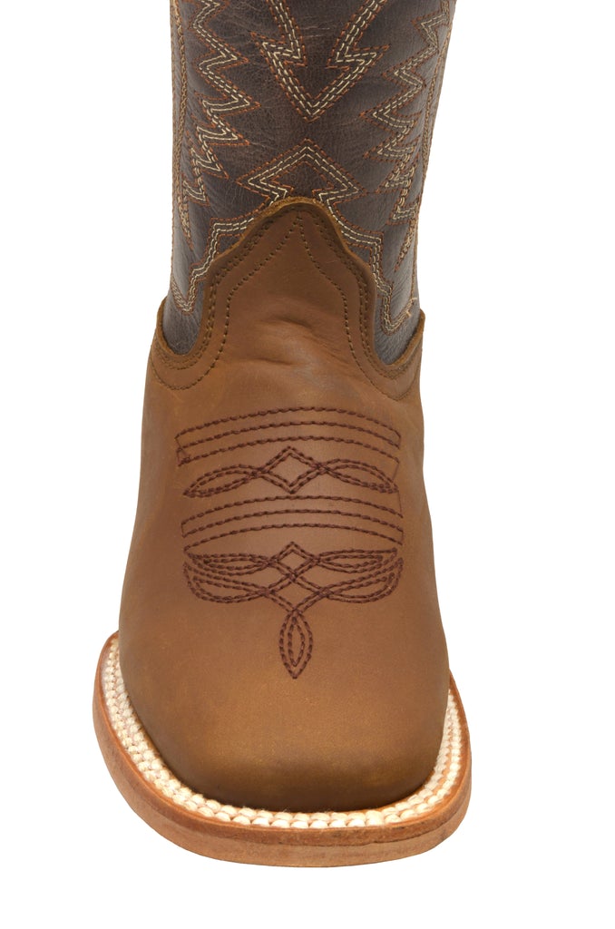 Boot Kids (3103) - Kid's Rodeo Boots in Coffee