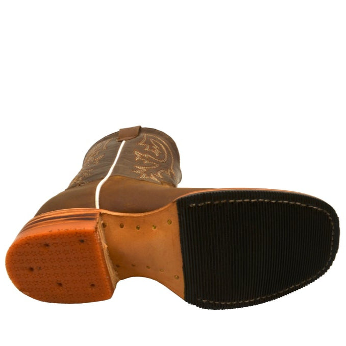 Boot Kids (3103) - Kid's Rodeo Boots - Coffee/Chocolate