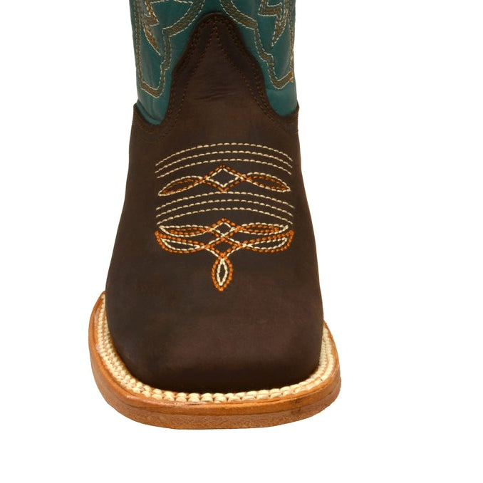 Boot Kids (3104) - Kid's Rodeo Boots in Turquoise