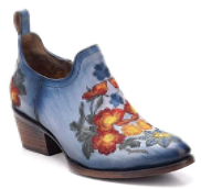 Boot Women's (3G13CS) - Cuadra Exotic Blue Cowhide