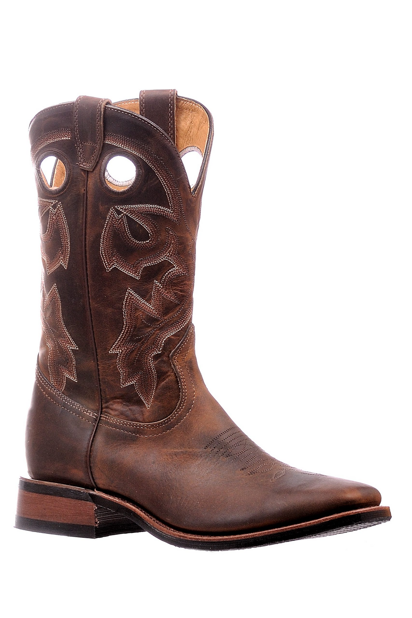 Boot Men's (6266) - Boulet 12" Wide Square Toe in Laid Back Tan Spice