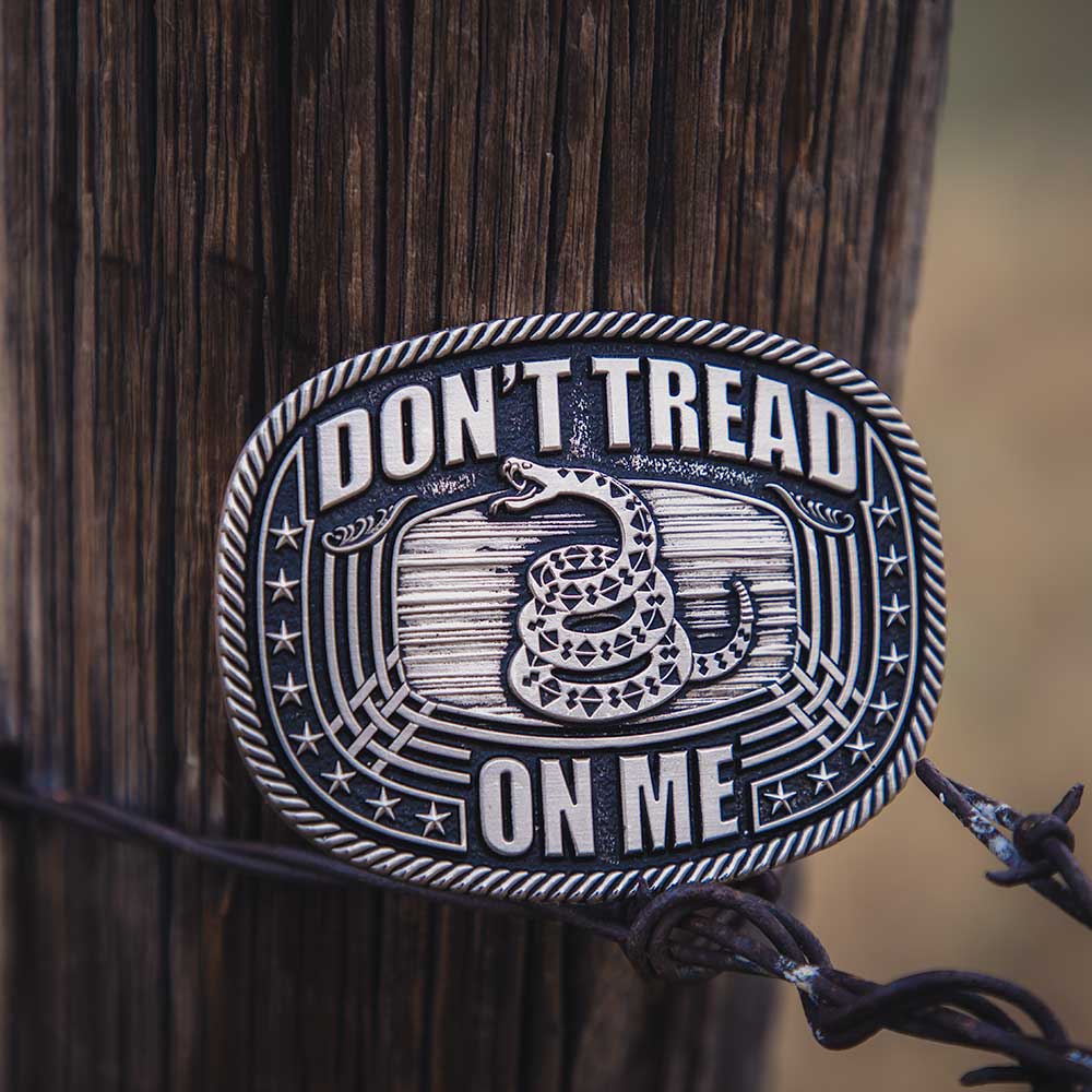 Buckle (A903) - Don't Tread On Me Roped Attitude