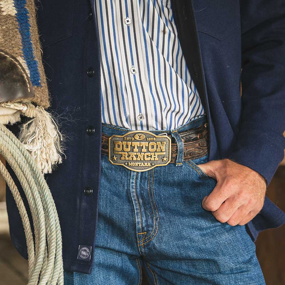 Buckle DC (A910YEL) - The Dutton Ranch Attitude