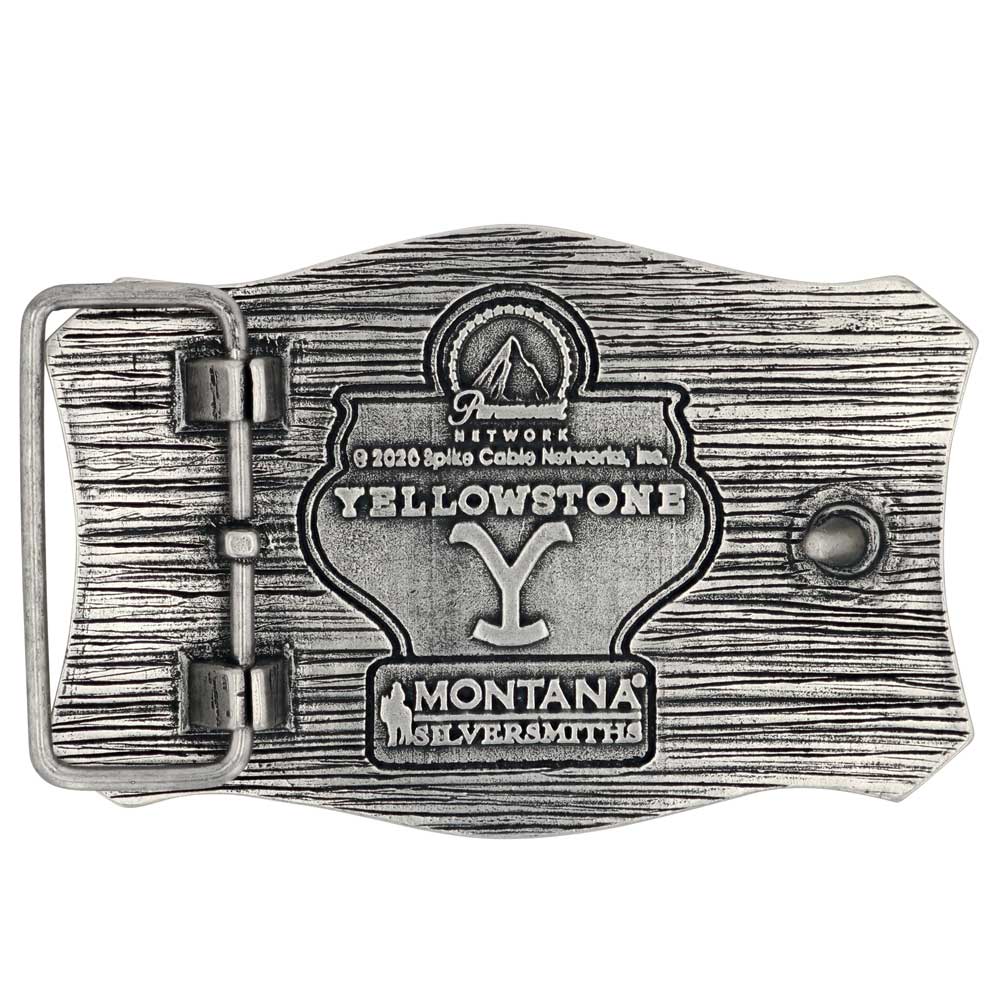 Buckle (A911YEL) - The Y Yellowstone Star Attitude Belt Buckle