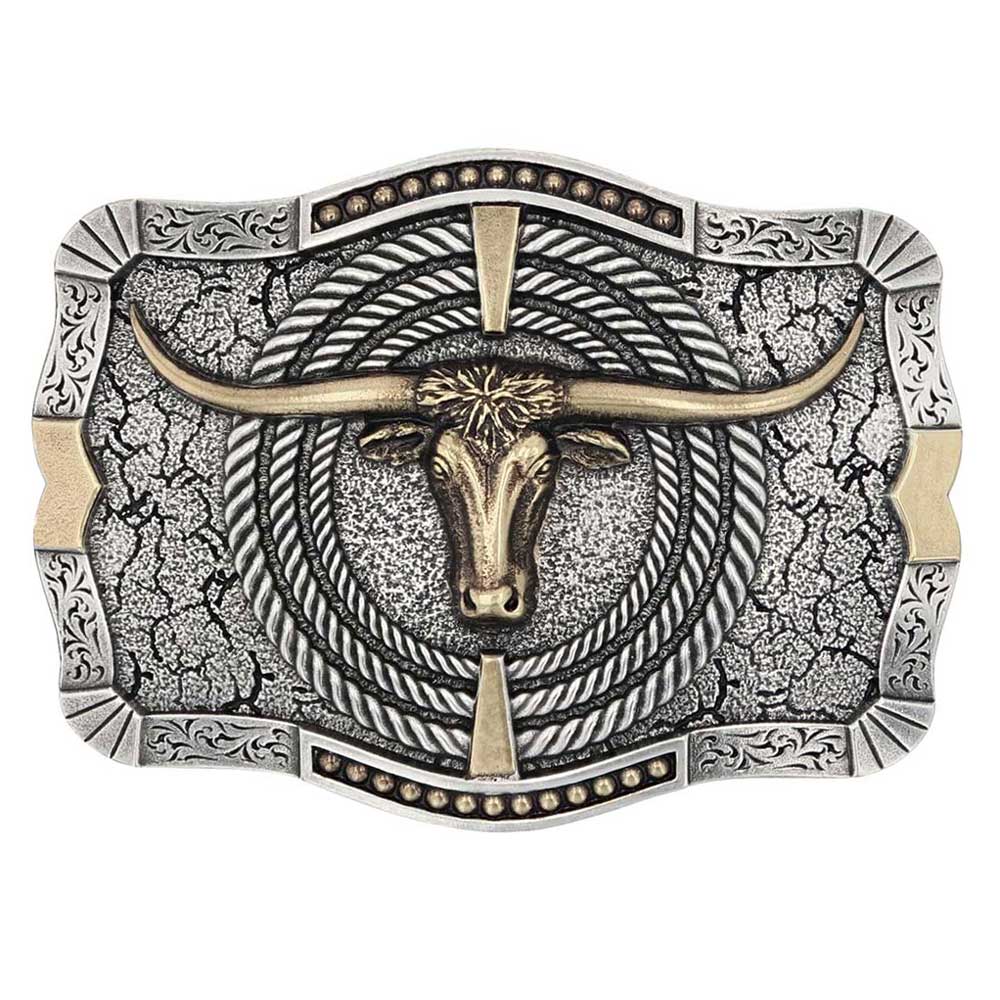 Buckle (A930) - Ropin' Ready Longhorn