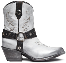 Boot Women's CO (MEZ-AZA-WHI) - Mezcalero Azalea Short in Storm White Cowhide