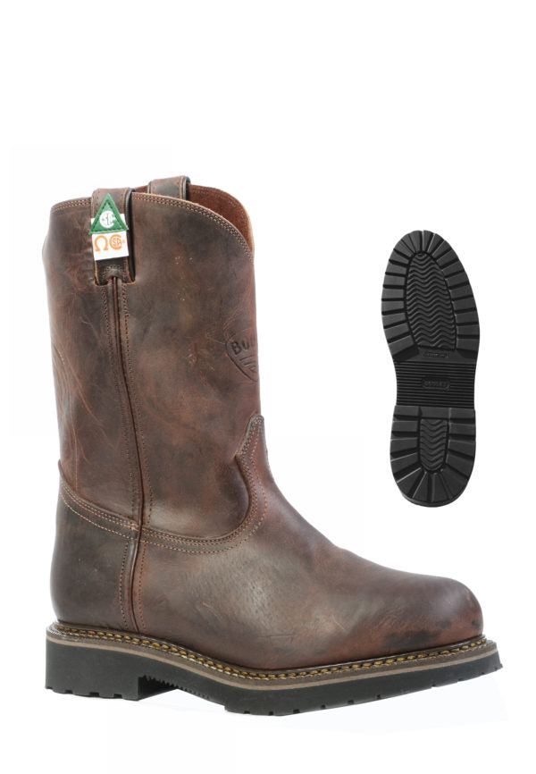 Boot Men's Boulet SO (4383) - 12" Steel Toe CSA Certified Work Boot in Laid Back Copper