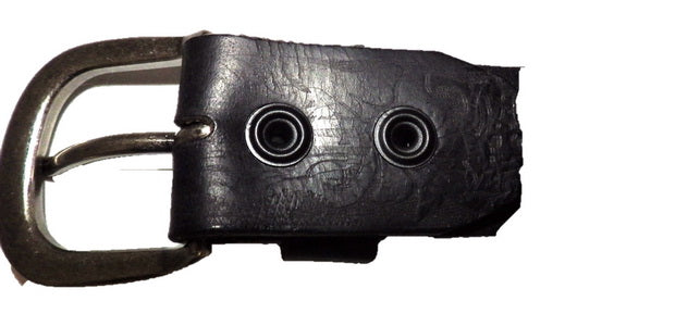Belt (532) - Skulls Leather Belt