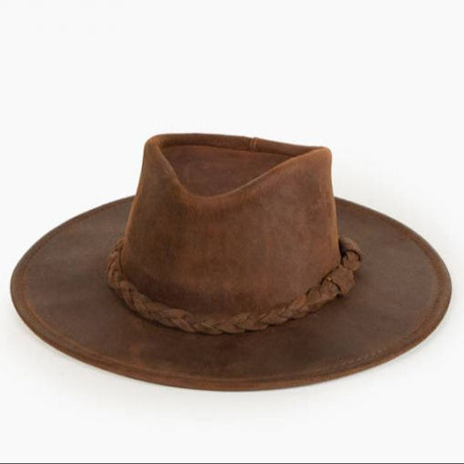 Hat (9503) - Minnetonka Outback Hat - Brown