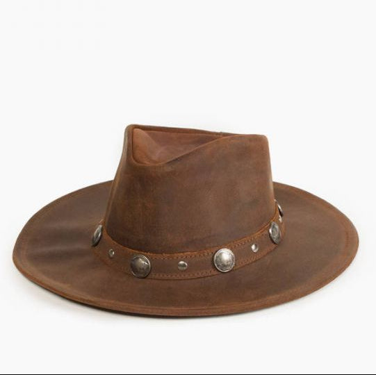Hat (9513) - Minnetonka Buffalo Nickel Hat - Brown