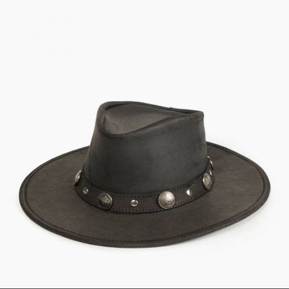 Hat (9519) - Minnetonka Buffalo Nickel Hat - Black