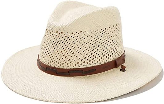 Hat (TSARWY-3830) - Stetson Airway Straw Hat in Natural