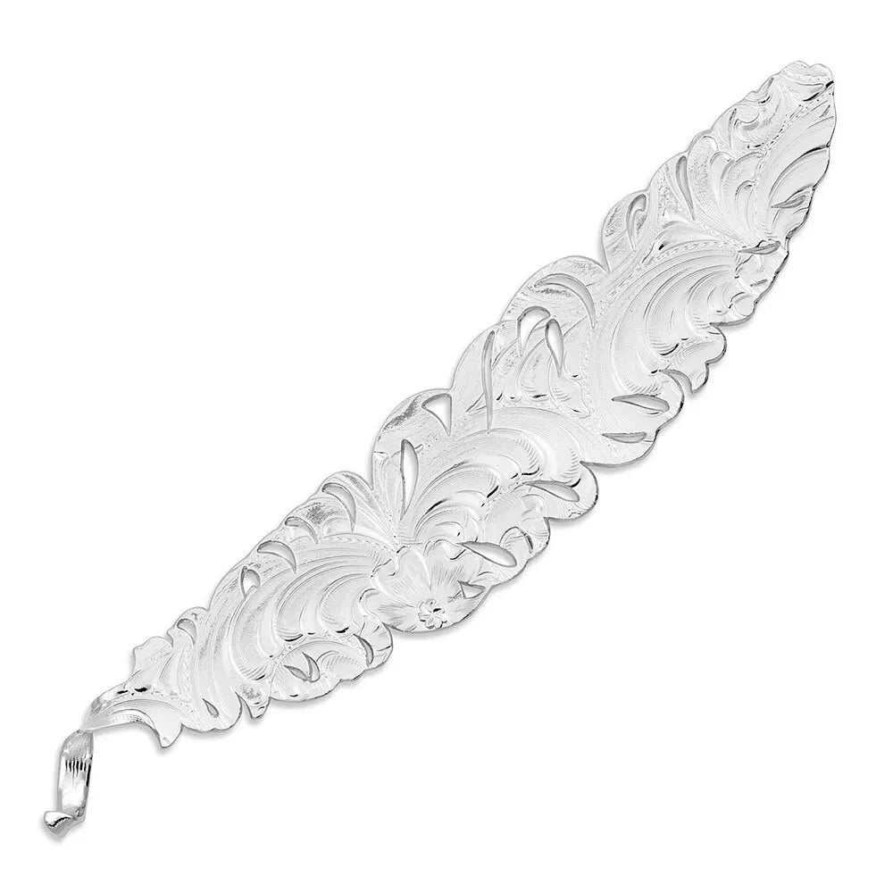 Jewelry(HF4059BK) - Silver Feather Hat Pin