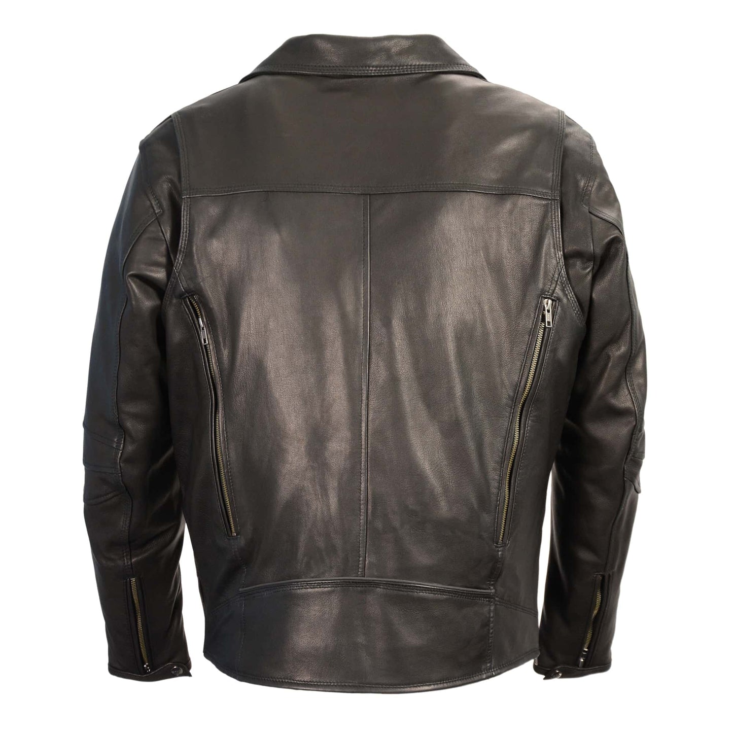 Leather Jacket SO (MLM1516) - Men's Vented Black