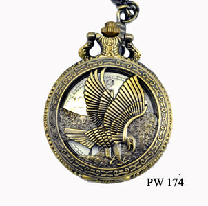 Watch (PW-174BR) - Cut Out Eagle, Bronze