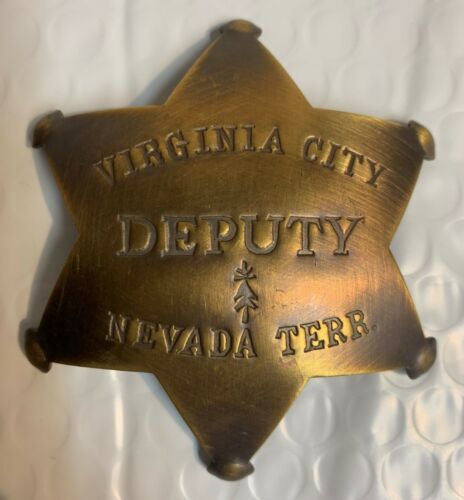 Badge (VA-CITY) - Virginia City Deputy Novelty Badge
