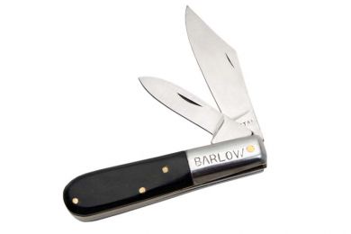 Knife (202823) - Barlow Black Micarta Wood Handle Double Blade
