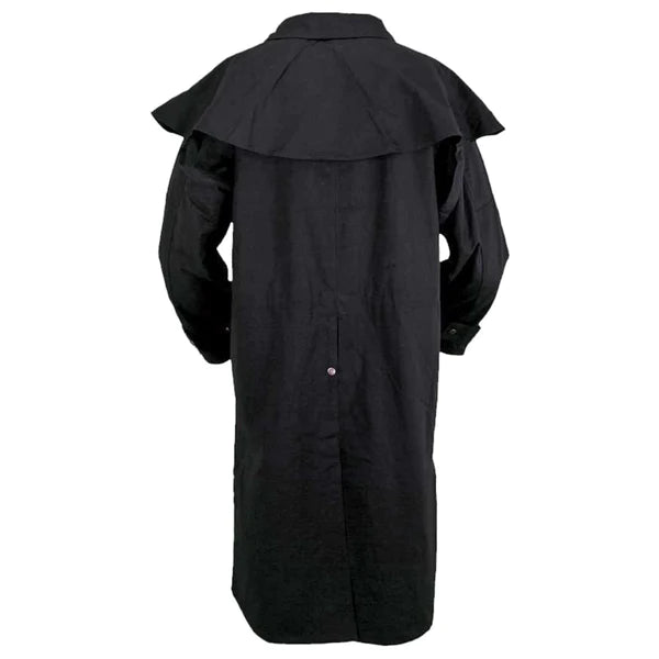 Leather Jacket DC (ML2042) - Oilskin Men's Duster Full Length