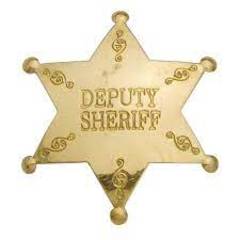 Badge (115AF) - Deputy Sheriff Novelty Badge