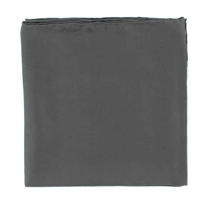 Scarf (09030) - 35 x 35" 100% Silk Wild Rag Neck Scarf, Black