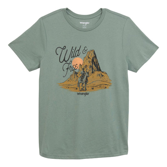 Top Women's SZN (112350107) - Wrangler Retro® Graphic Tee - Regular Fit - Lily Pad