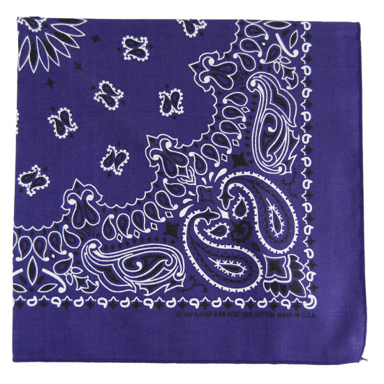 Bandana (1302) - 22" Square Bandana  NEW!