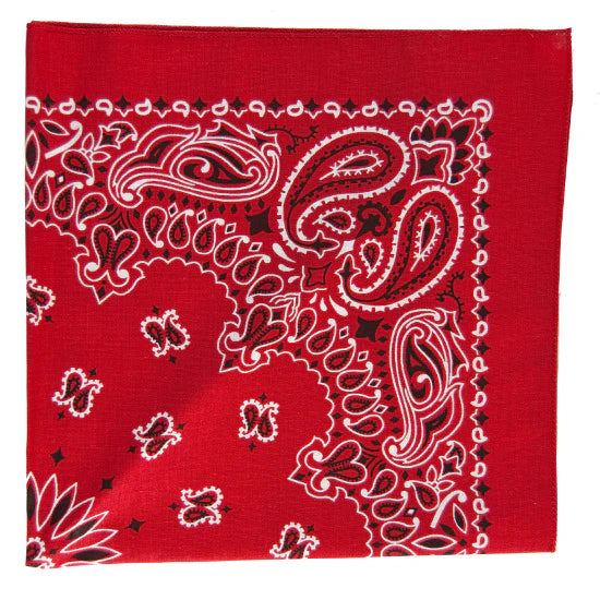 Bandana (1302) - 22" Square Bandana  NEW!